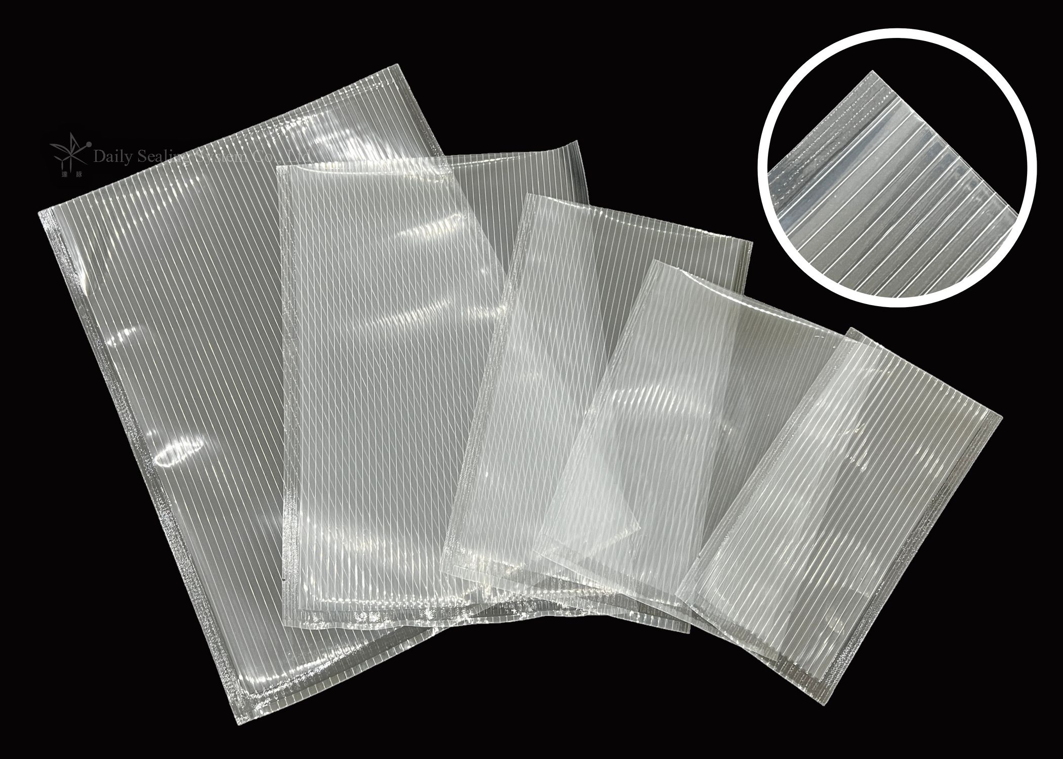 Vacuum channel Sealer Bags