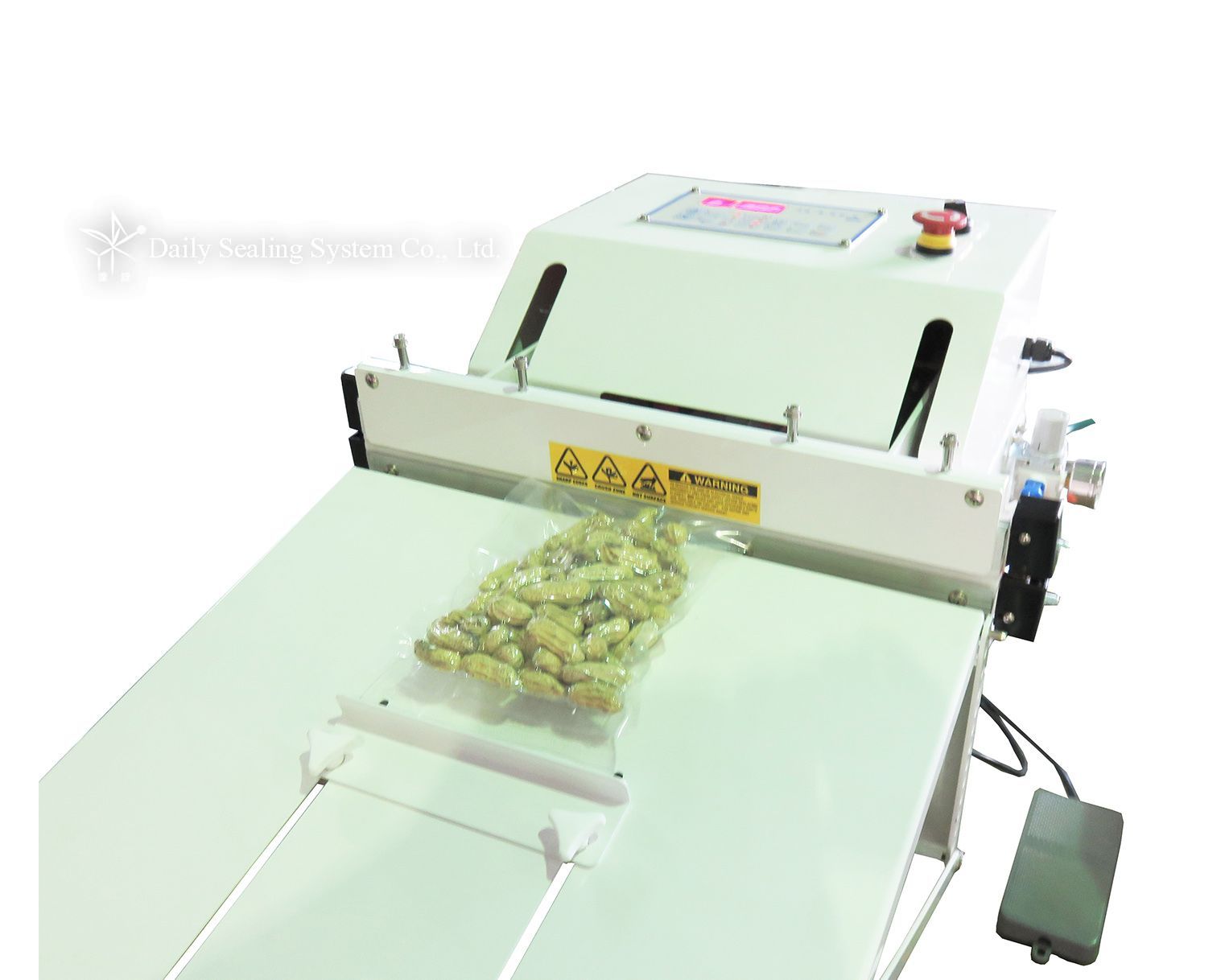 Pneumatic control nozzle type vacuum sealer- Desktop