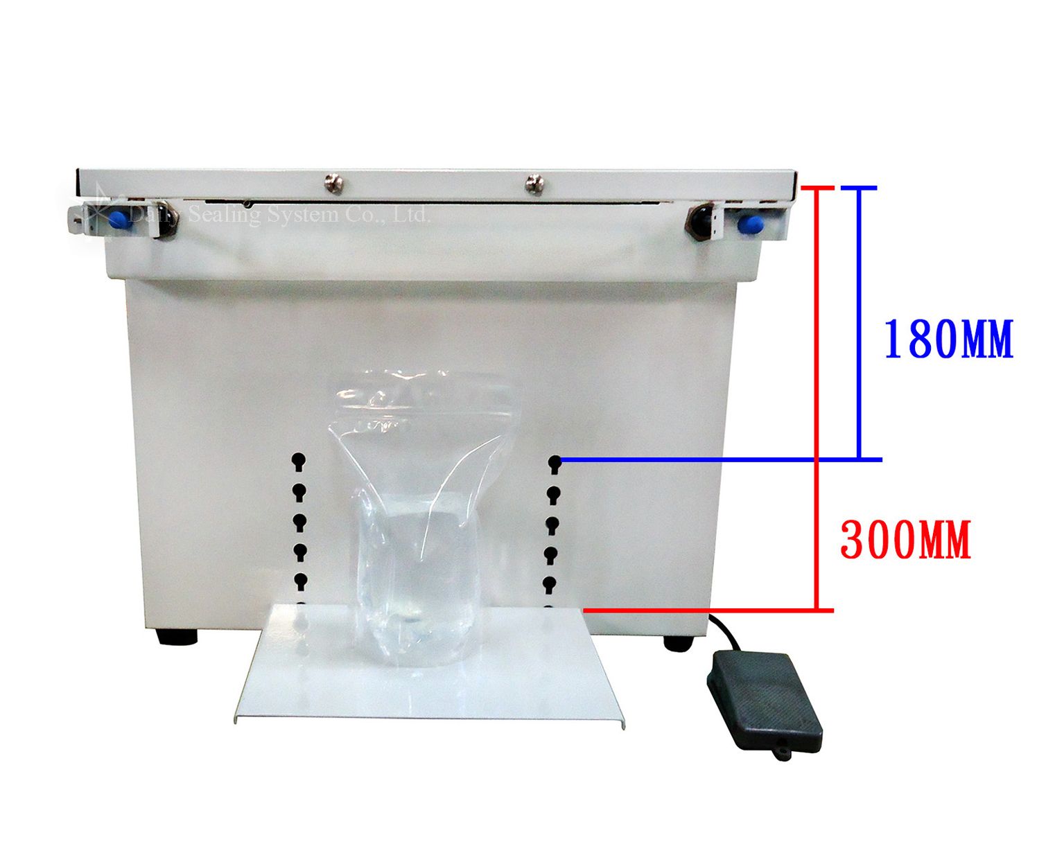 DTC2-305 Pneumatic vertical impulse sealer